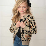 Animal Print Toddler Sweater | Ruffle Sweater | NovaBrooks Boutique