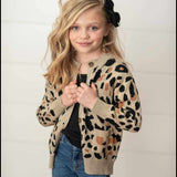 Animal Print Toddler Sweater | Ruffle Sweater | NovaBrooks Boutique