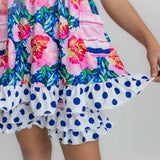 girls short set; floral shot set; polka dot short set for girls